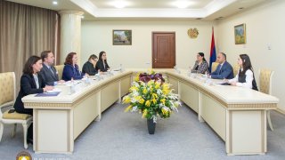 Arsen Ayvazyan, Deputy Chairman of the Investigative Committee Received Consul Chief at the U.S. Embassy in Armenia